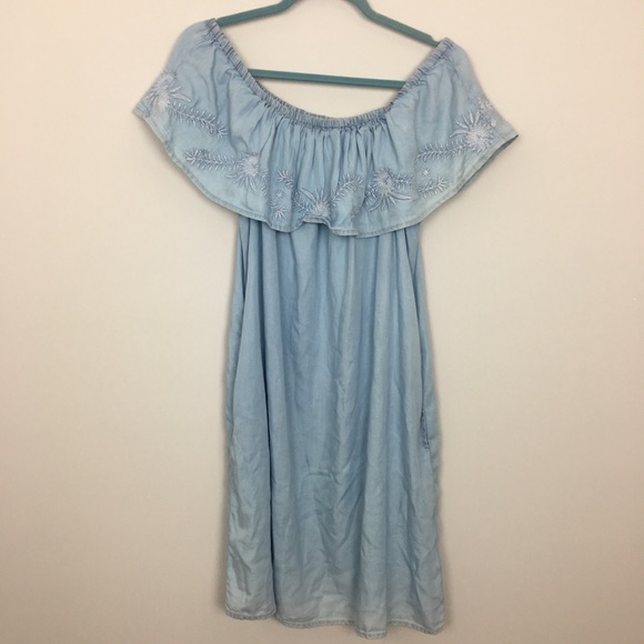 Anthropologie Dresses & Skirts - ANTHROPOLOGIE Chambray dress